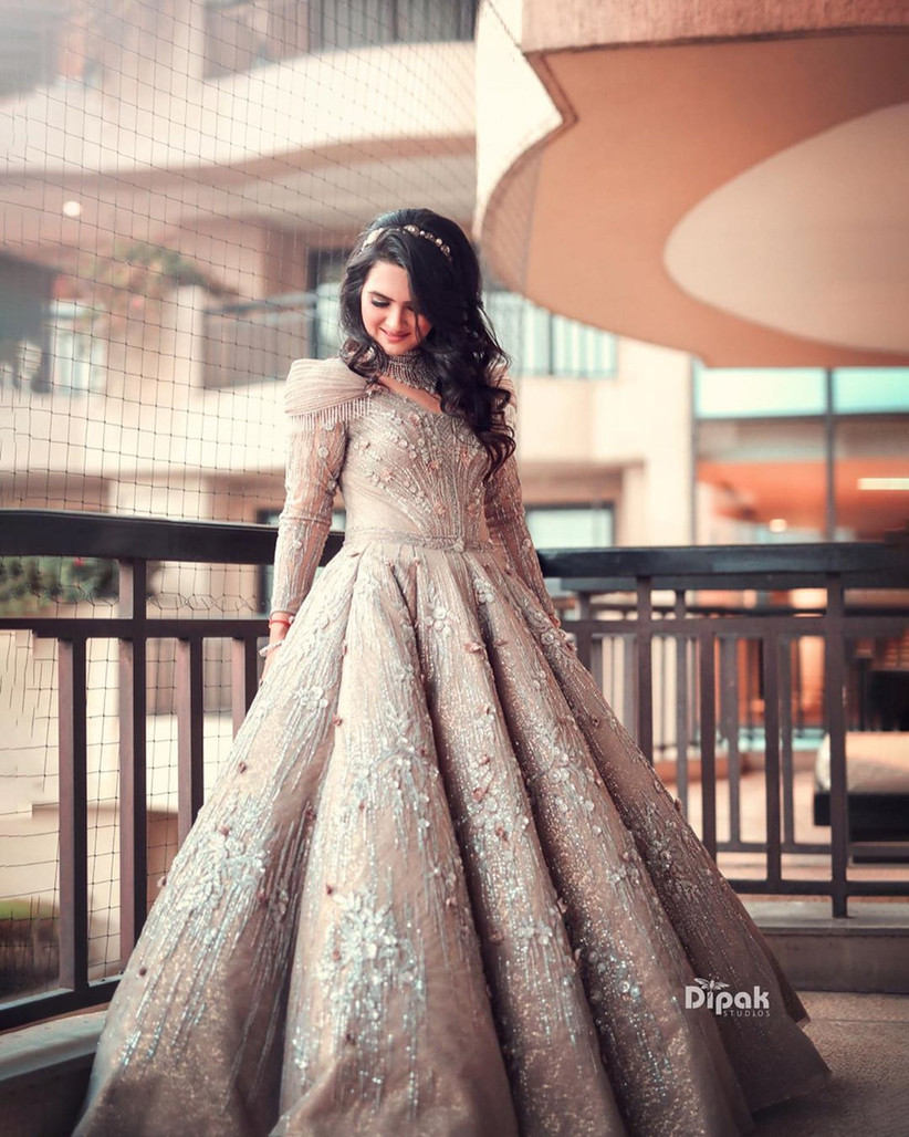 10 ultimate indian evening gowns for wedding reception