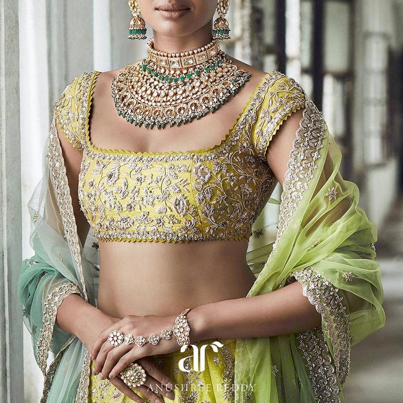 Here Are 30 Indian Blouse Neck Designs to Help You Steal the Show on Your D-day!