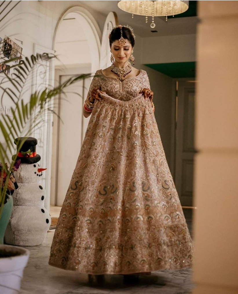 non bridal lehenga in chandni chowk with price
