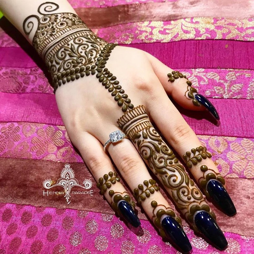 Bracelet & Ring Combo Designs by Henna Paradise