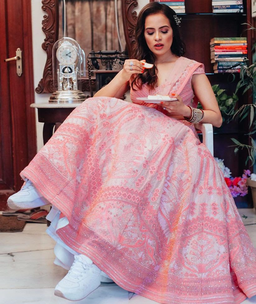 shoes to wear with lehenga