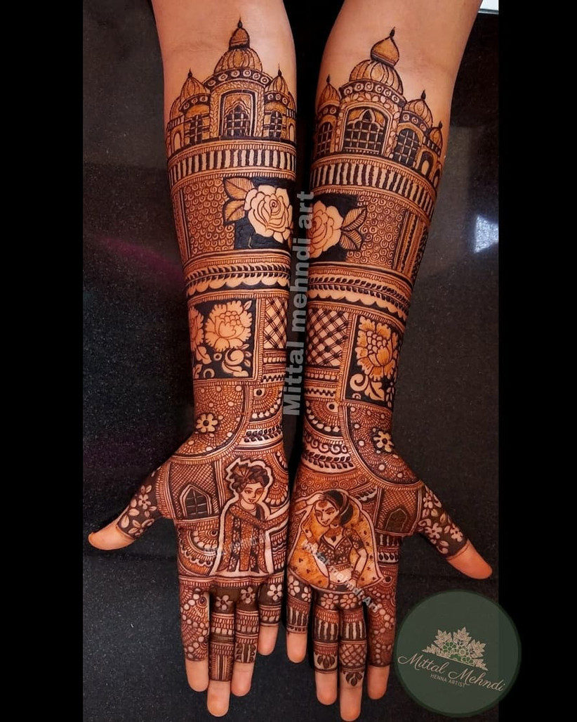 17 Unique Mehndi Designs To Refresh And Overhaul Your Bridal Henna ...