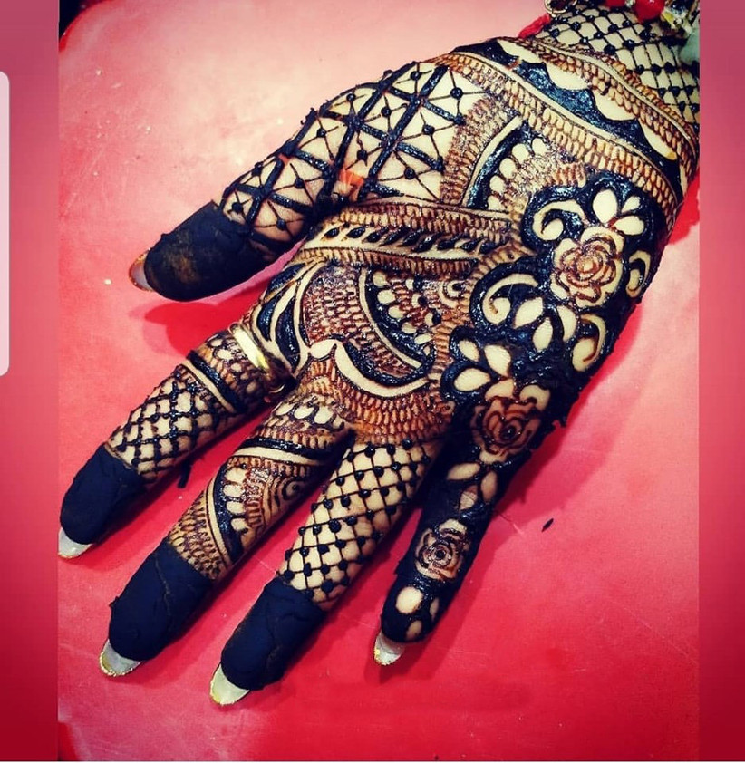 Check Out 7 Black Mehndi Images That Are Simply Breathtaking Black mehndi designs include bridal mehndi designs for an immense feeling for bridals. check out 7 black mehndi images that