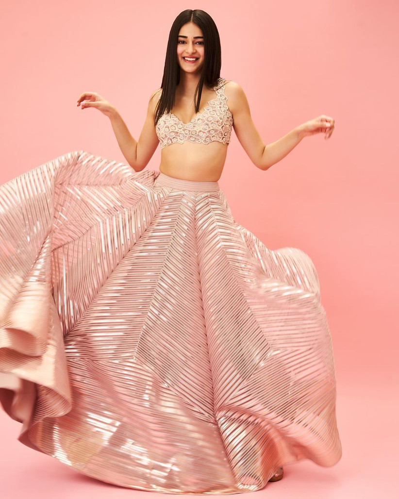 8 Trendy Lehengas Ananya Panday Wore Stole Our Hearts Away Chunky pandey's young daughter ananya pandey recently debut at le bal des debutantes in paris. 8 trendy lehengas ananya panday wore