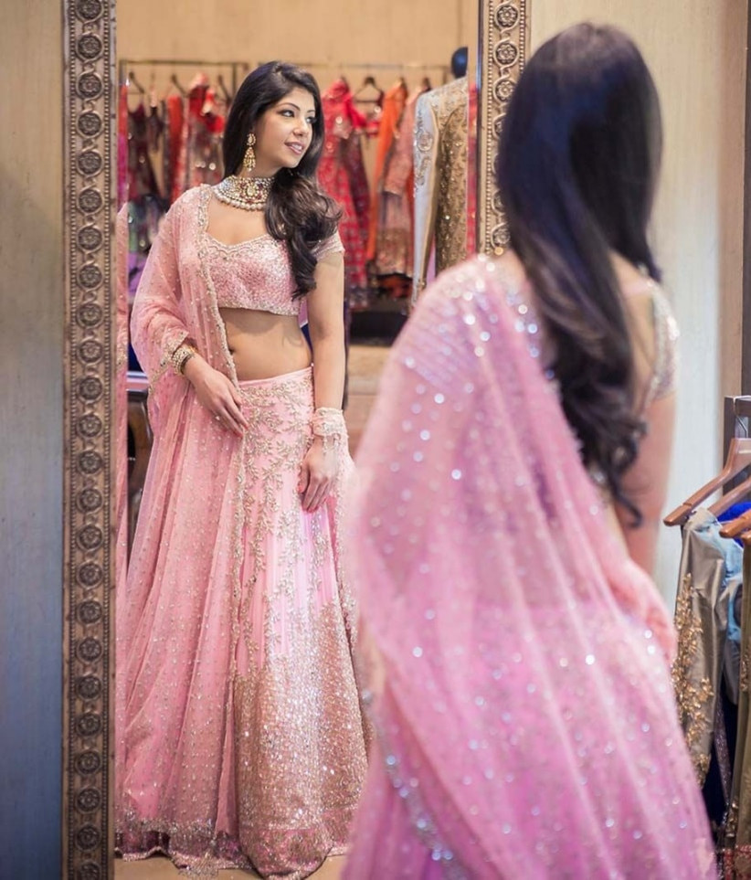 manish malhotra bridal lehenga 2018