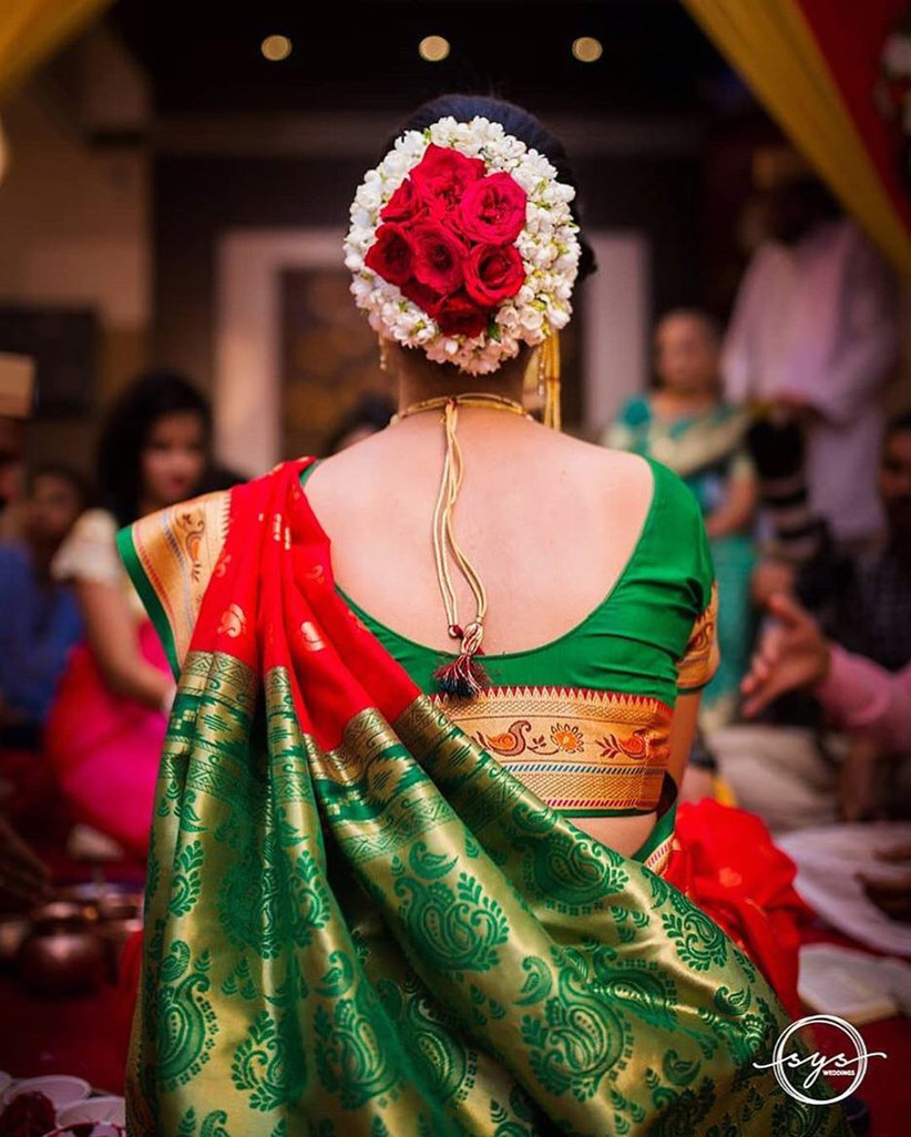 Traditional bridal hairstyles south indian South Indian