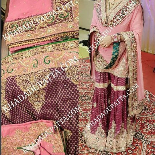 bridal khada dupatta with price