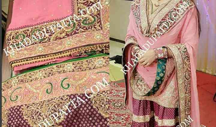 khada dupatta dress price