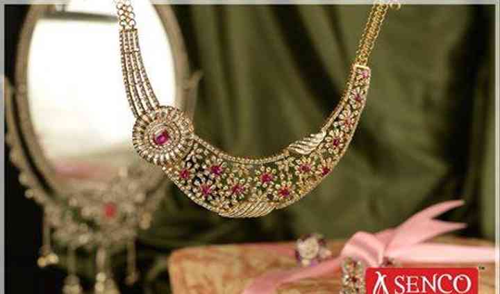 Senco gold kundan set store