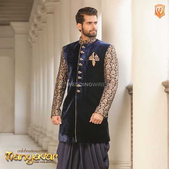 Manyavar Groom Sherwani 2024 atnitribes