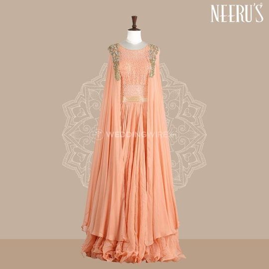 neerus party wear gowns
