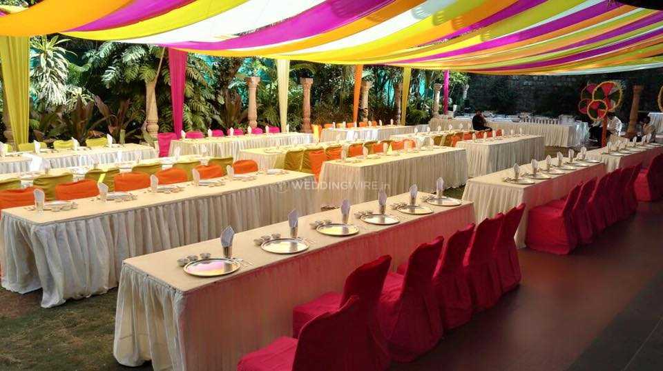 Elaborate Ceiling Decor From Our Palace Banquets Photo 16