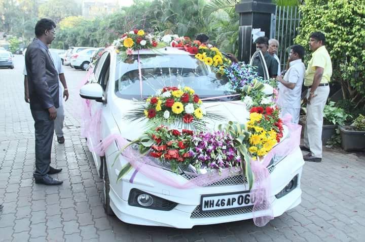 Wedding Decorations Flower Decoration Wedding Car