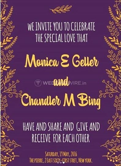 Aww My Card By Arun Invitations Yelahanka Weddingwire In