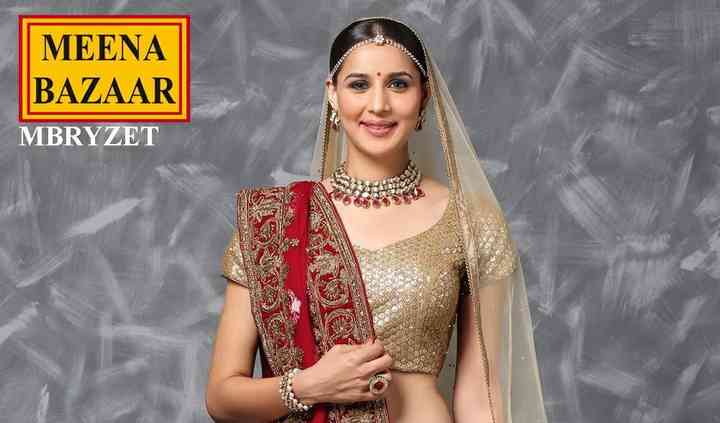 meena bazar lehenga