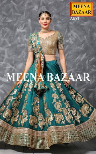 meena bazar lehenga