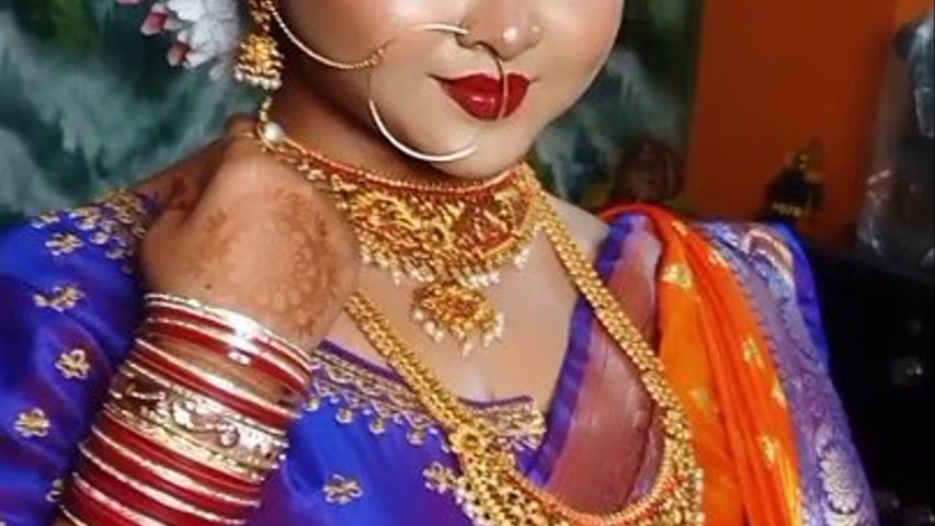 Bangoli bridal makeup