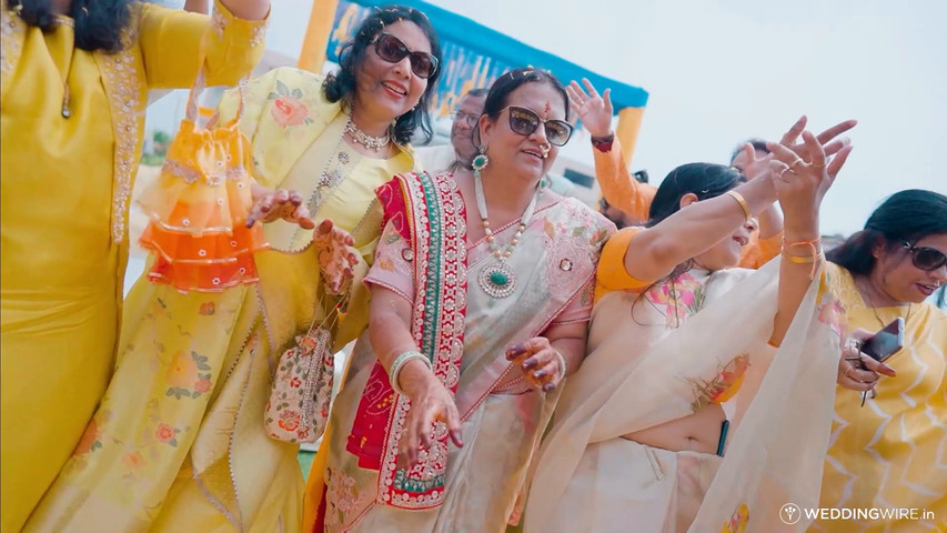 A Joyous Haldi Celebration at Swosti Puri
