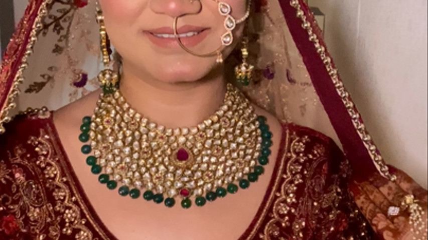 Kriti Bridal makeup 