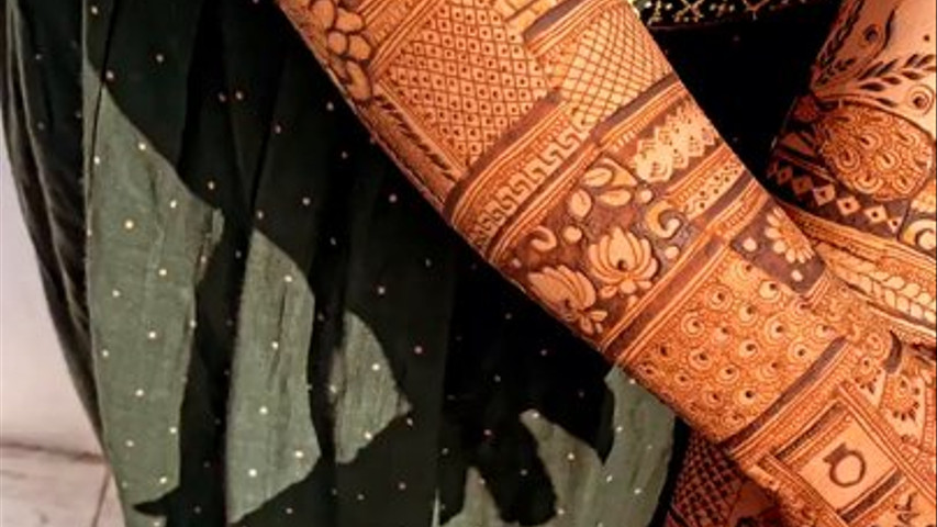 Bridal mehandi 