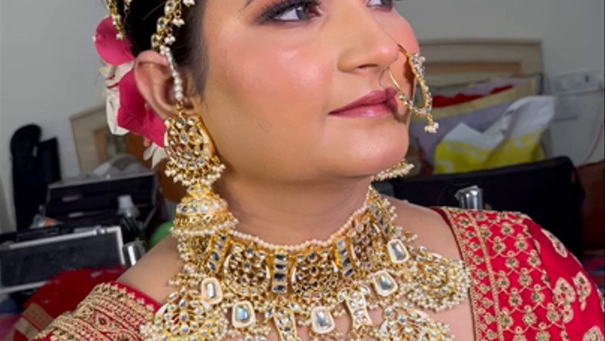 No filter bridal makeup 