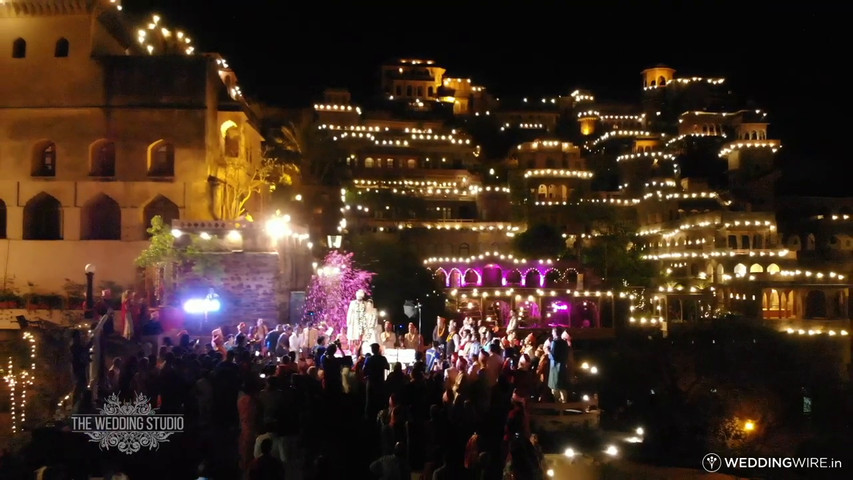 Aliza & Saurabh wedding at neemrana fort 