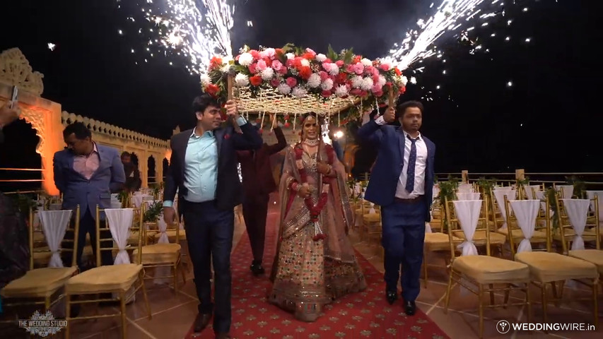 Royal wedding at chunda palace udaipur india Shivang & Sakshi 