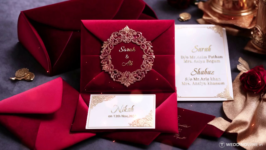 Royal  wedding invitation  