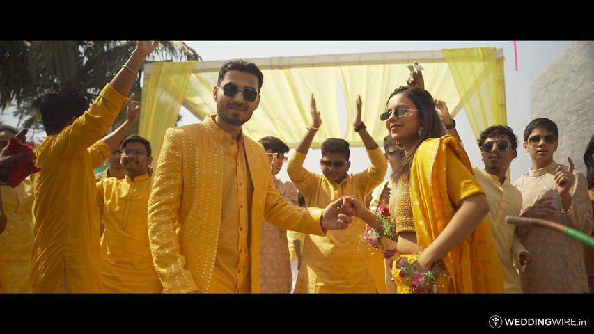 Kajal and Abhishek - Haldi Teaser