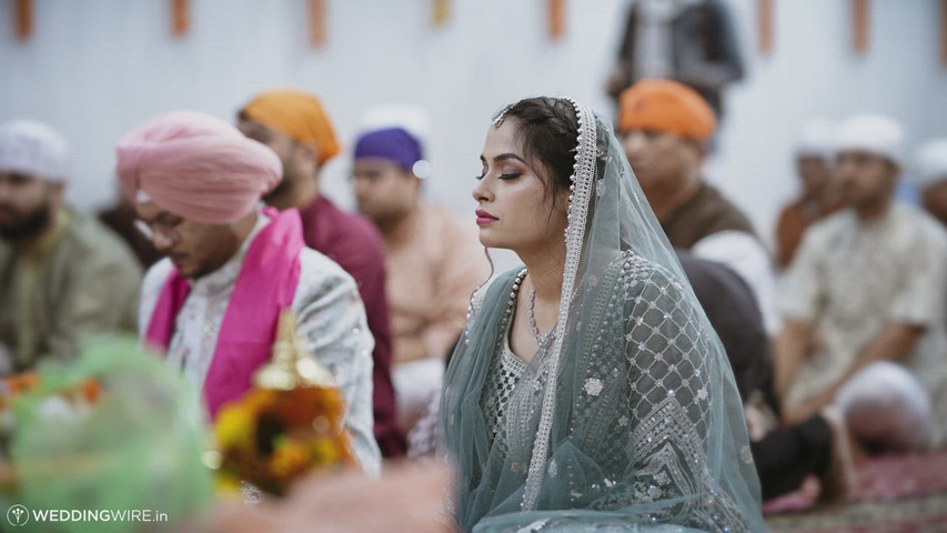 Satyam tamanna gurudwara wedding