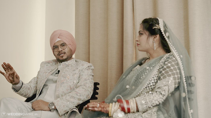 Satyam tamanna gurudwara wedding 