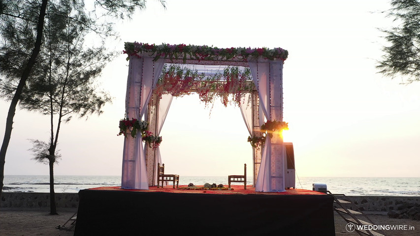 Beach View Wedding