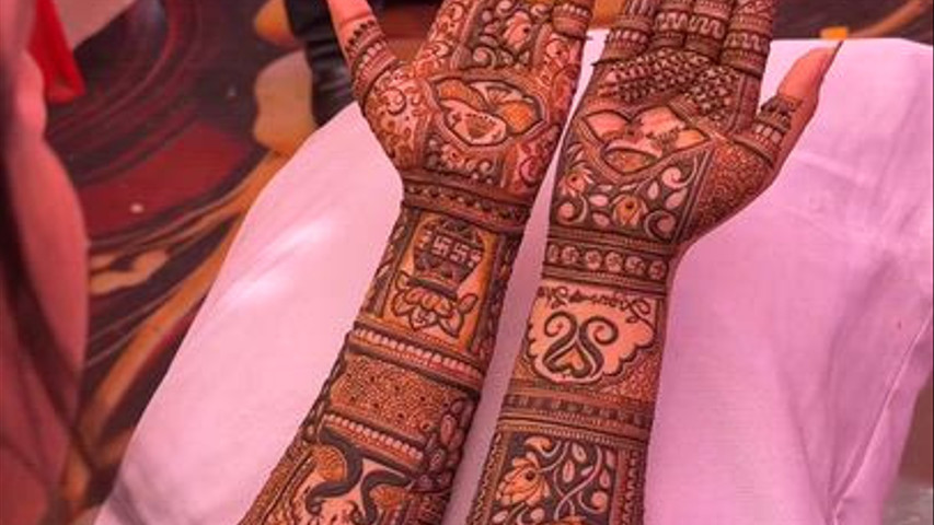Bridal mehndi 