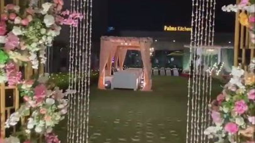 Wedding decor, stage decor and catering setup