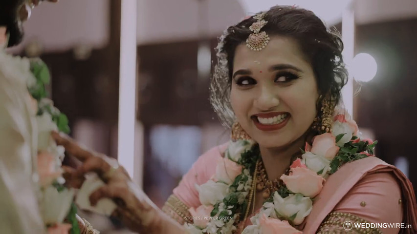 Wedding story of aparna Nikhil