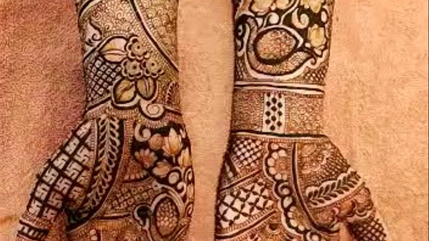 Letest Bridal Mehendi 