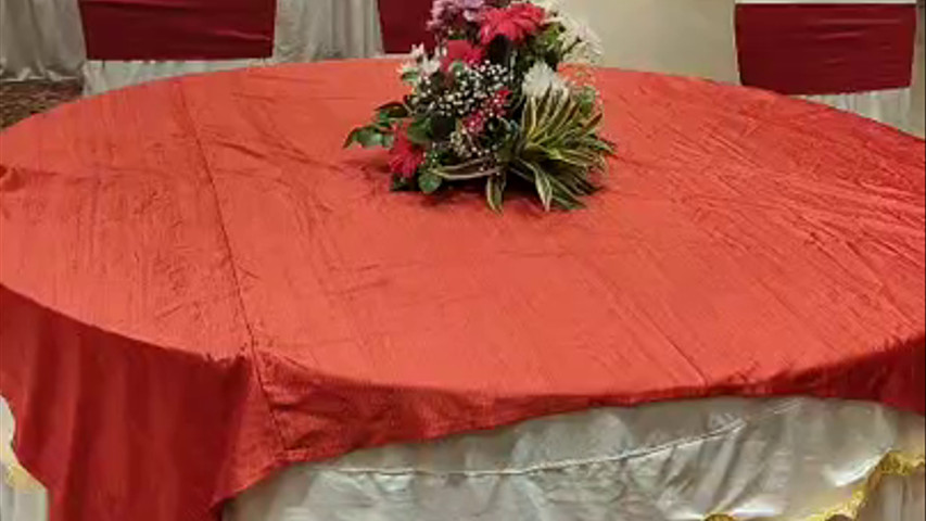 Seating arrangement in front of Mandap