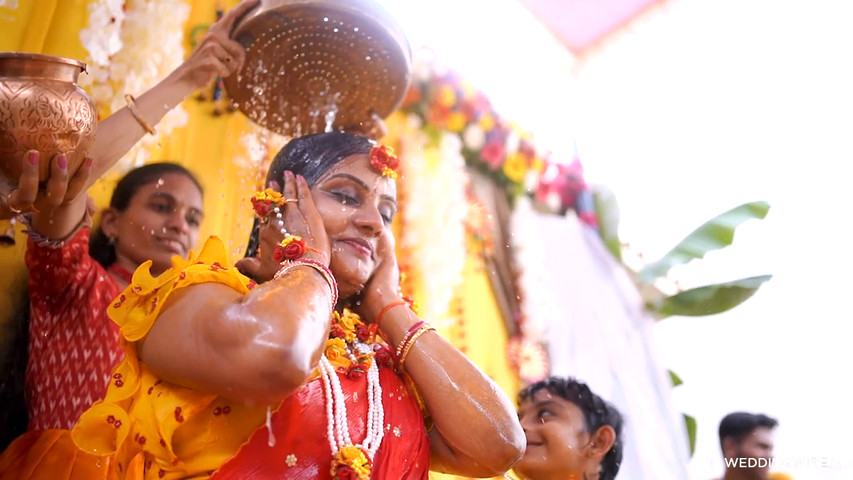 Shiva sandhya haldi celebrations 