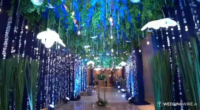 Indoor Wedding/sangeet Decor