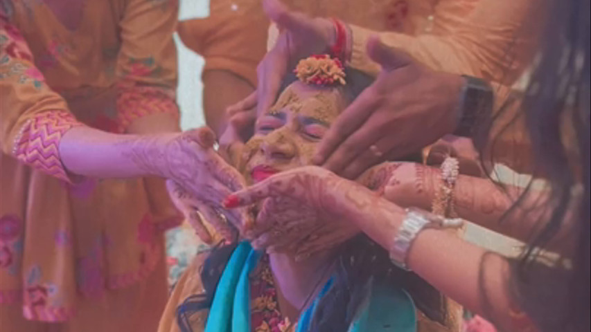 Wedding Haldi-Mehendi Ceremony 