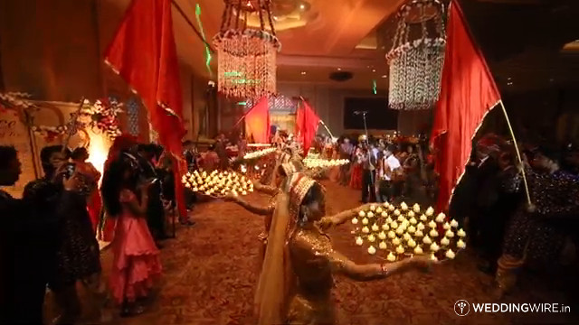 Wedding Bride-Groom Entry 