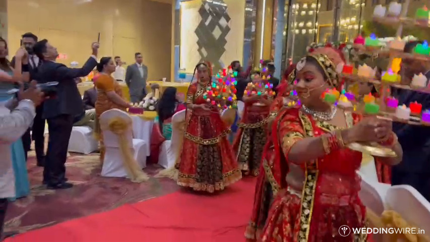 Wedding Bride-Groom Entry 