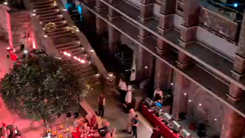 Pool Side Mandap & Varmala