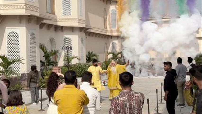 Haldi ceremony saurabh lucy dec 2025 