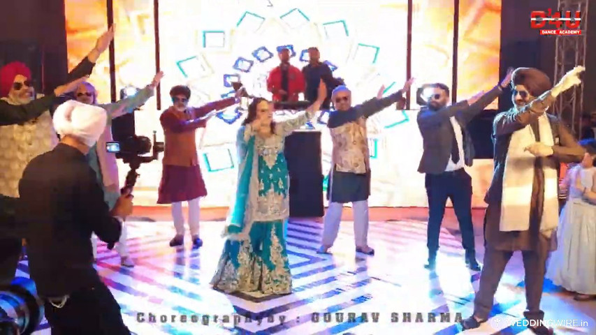 Punjabi Wedding Dance Choreography