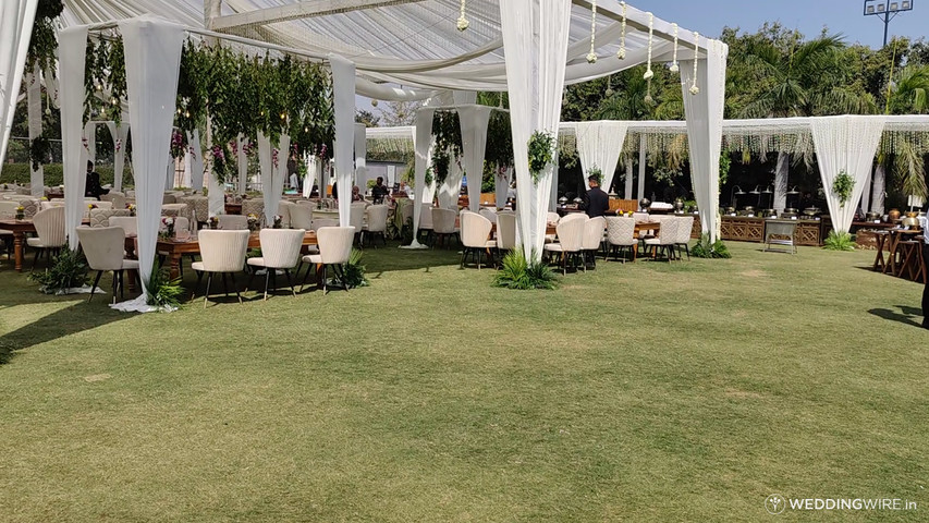 Social Gathering at Palms Lawn