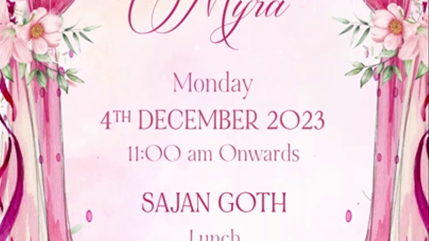Shivani mohit Digital Wedding Invitation