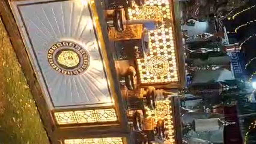 Buffet area