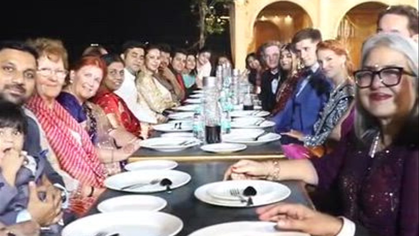 Antariksh Reception 