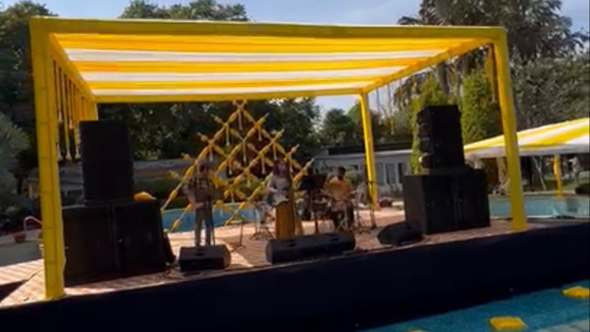 Live Music at Swimming Pool